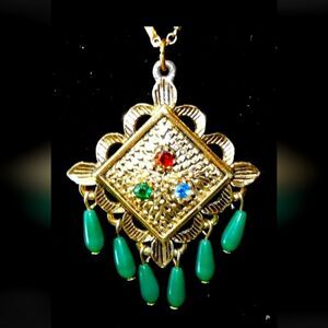 SARAH COVENTRY TEMPLE OF LIGHTS SIGNED DANGLE BROOCH LOT